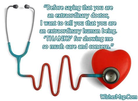 Thank You Messages For Doctor Appreciation Notes WishesMsg