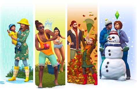 The Sims 4 Seasons Ea Play Gameplay Overviews List Simsvip
