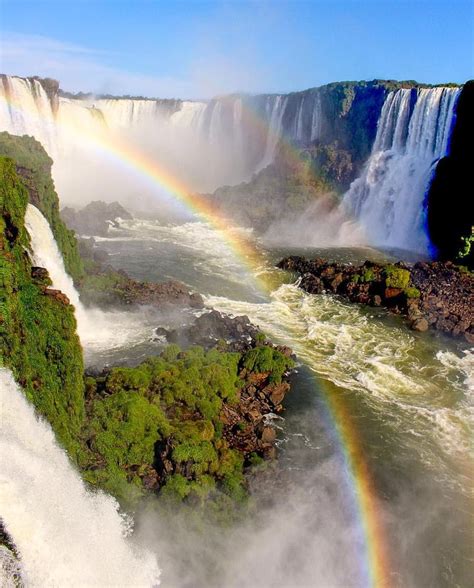 South America On Instagram “double Rainbow🌈🌈 Location Iguazu Falls
