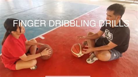 Finger Dribbling Basketball Drills For Beginners Youtube
