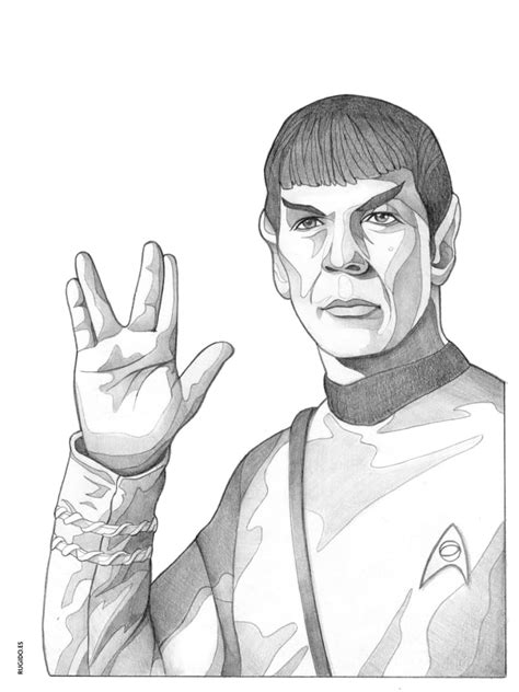 Star Trek Spock Poster Domestika