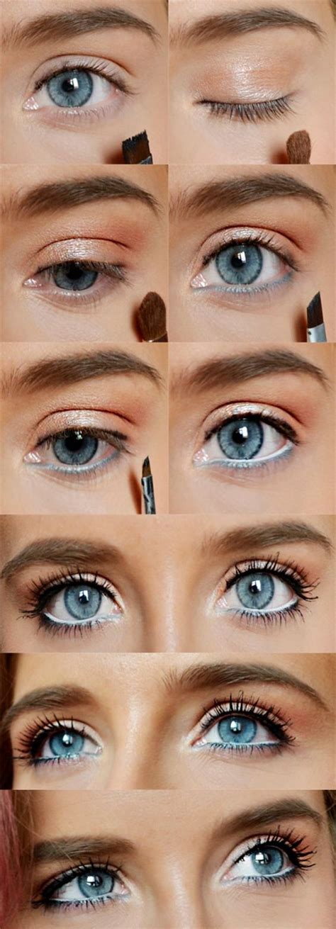 25 Best Cute Simple Makeup Ideas For Blue Eyes