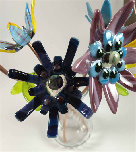 May Fused Glass Flowers Elegant Fused Glass By Karen