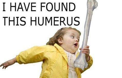 I found this humerus meme. I have found this humerus | Violette Szabo | Flickr