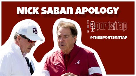 Nick Saban Apologizes To Deion Sanders Jimbo Fisher They Did Not Responded To Him CFB