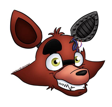 Withered Foxy Headshot By Menta Rr 66 On Deviantart