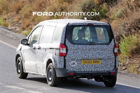 Next Generation Ford Transit Courier Van Spotted Testing For First Time