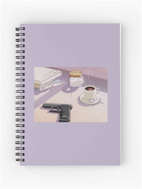 90s Anime Aesthetic Spiral Notebook Posted By Sarah Thompson