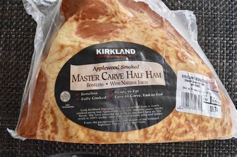 A kirkland spiral ham should be cooked about 10 minutes per pound at 350 degrees. Slow Cooker Ham with Brown Sugar Glaze - This Delicious House