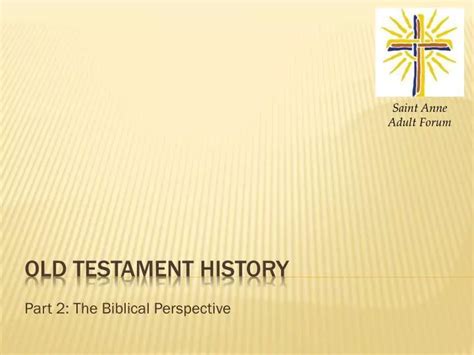 PPT Old Testament History PowerPoint Presentation Free Download ID