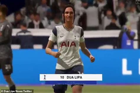 Dua Lipa Takes To The Pitch As Virtual Character In Fifa 21 Soccer