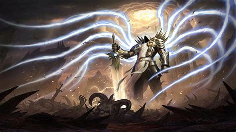 Tyrael Digital Art Diablo Iii Diablo Diablo 3 Reaper Of Souls