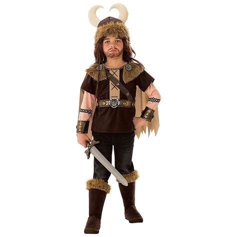 Small Viking Childs Halloween Costume Multi Viking