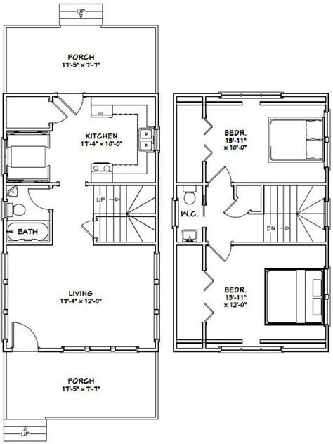 No part of this electronic publication may be reproduced. 16x40 House -- 1,193 sq ft -- PDF Floor Plan -- Instant ...