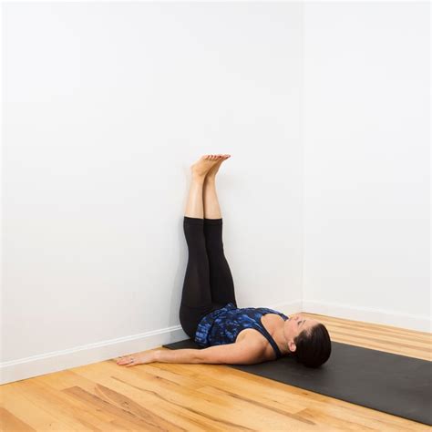 Legs Up The Wall Yoga For Stress Popsugar Fitness Photo 5