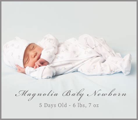 When We Say Newborn We Mean Newborn Magnolia Baby Layette Newborn Size