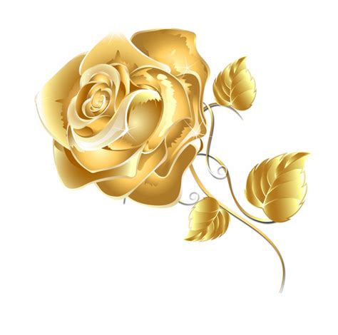 Free Rose Gold Flower Png Download Free Rose Gold Flower Png Png