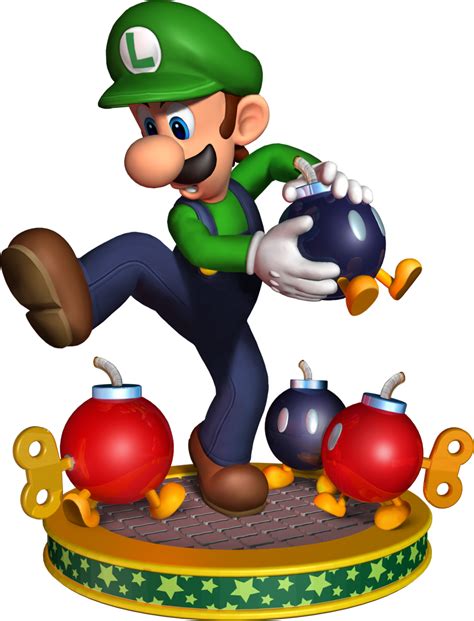 Fileluigi Artwork Mario Party 5png Super Mario Wiki The Mario