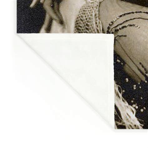 Vintage Nude Postcard Image Fleece Blanket For Sale By Unknown