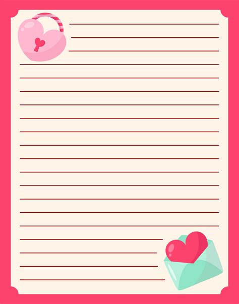 Free Printable Love Letter Paper Get What You Need For Free