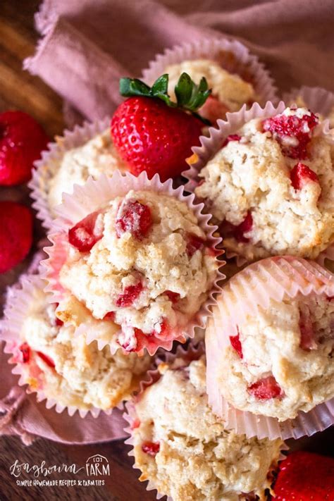 Strawberry Shortcake Muffins • Longbourn Farm