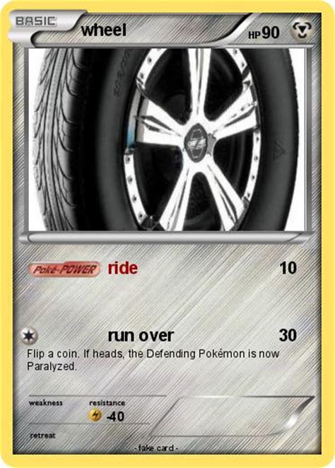 Pokémon Wheel 36 36 Ride My Pokemon Card