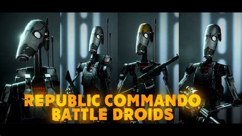 Republic Commando Battle Droids Mod By Elde Star Wars Battlefront 2 Youtube