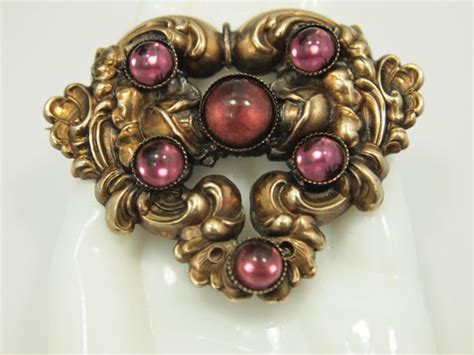 Vintage Jewelry Victorian Revival Brooch Pin Game Of Thrones