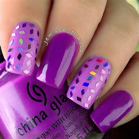 Pin By Michelle Malloy On Nails In 2022 Purple Acrylic Nails Fashion Nails Love Nails