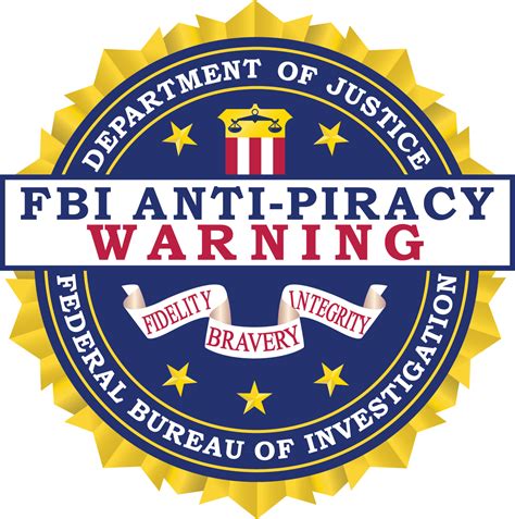 FBI Anti-Piracy Warning Seal — FBI