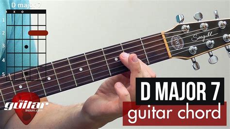 How To Play The D Major 7 Chord Beginner Guitar Lesson Youtube