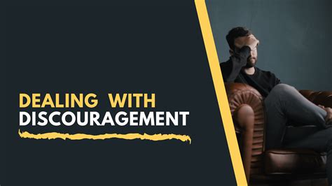 Dealing with Discouragement - South Franklin church of Christ