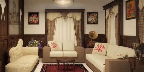 Furniture Kerala Traditional Living Room Colleen Segina