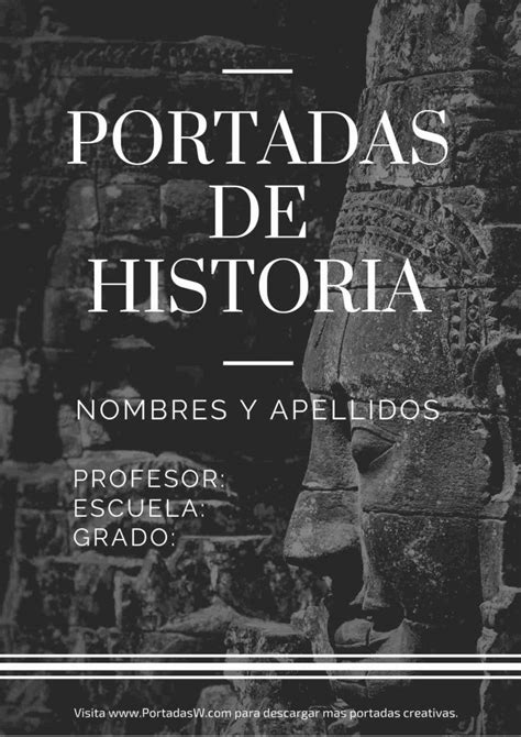 Portadas De Historia De México Para Cuadernos ️