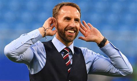 Gareth Southgate England Manager Returns To Pitch To Conduct