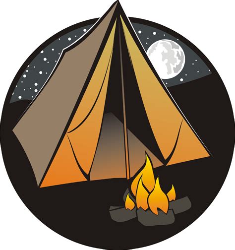 Camping tent clip art free dromfgc top – Clipartix