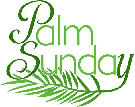 Images Palm Sunday Clipart Library 1950 Happy Palm Sunday 2018 Png