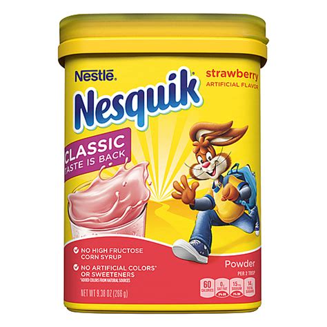 Nesquik Strawberry Powder 938 Oz Cocoa Caliente Selectos