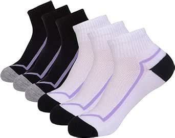 Ankle Socks Women Low Cut Athletic Cushioned With Ultra Soft For