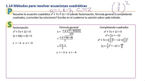 114 Métodos Para Resolver Ecuaciones Cuadráticas Youtube