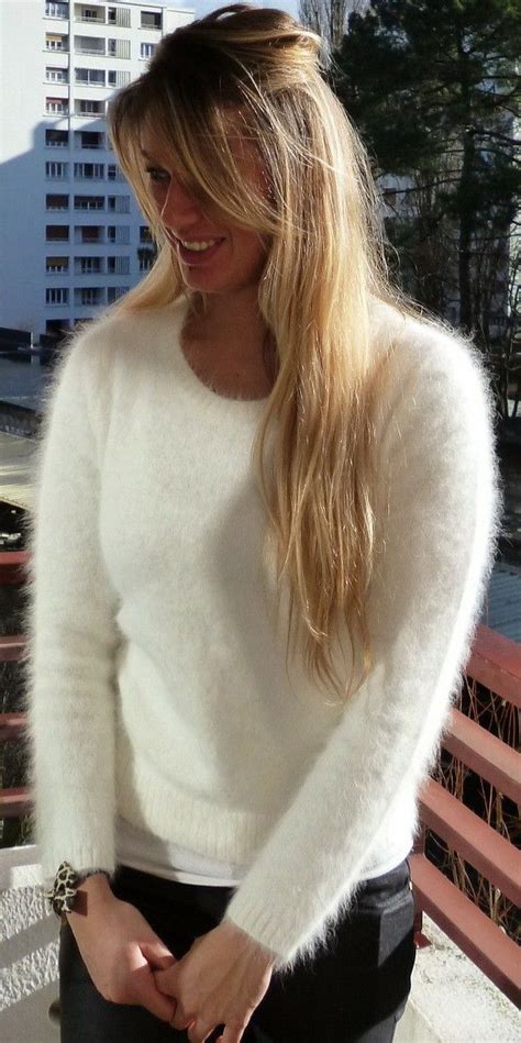 Angora Fashion Angora Sweater Dress Angora Sweater Fuzzy Mohair Sweater
