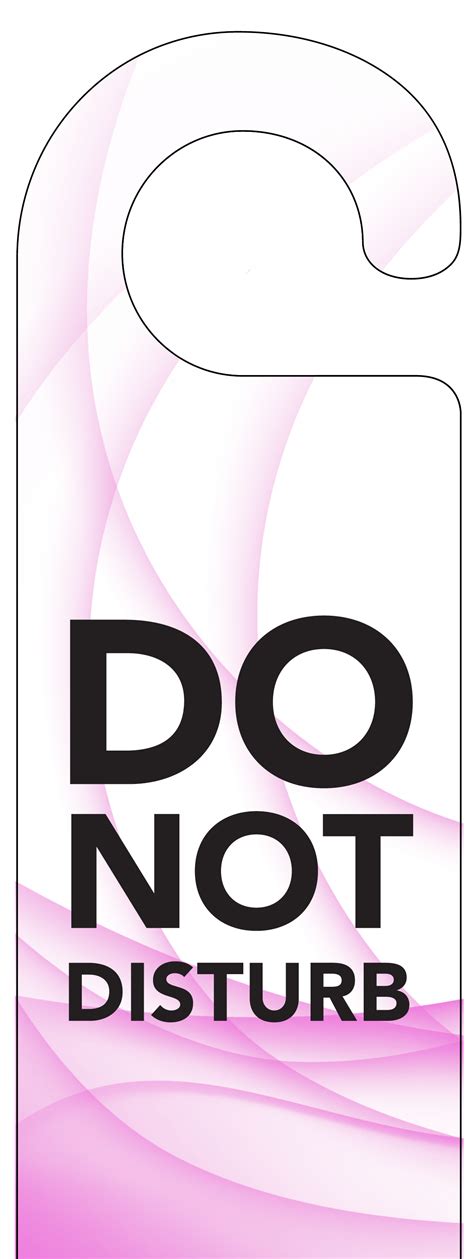 Printable Do Not Disturb Signs Clipart Best