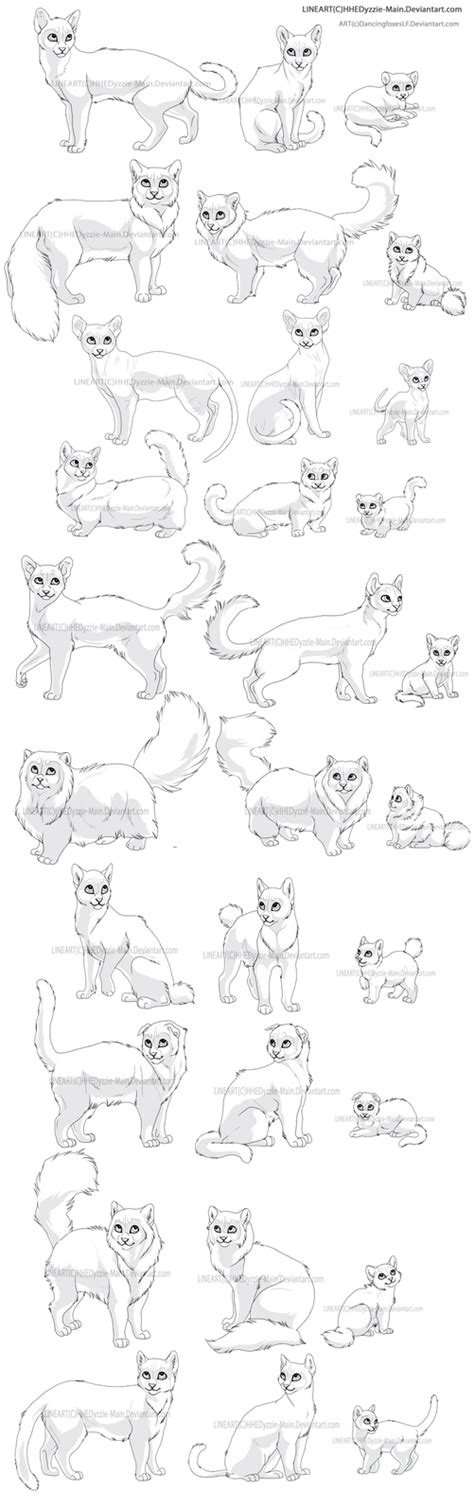 30x Cat Commission Preview By Littlevulpine On Deviantart