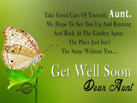 Get Well Soon Wishes For Aunt Pictures Images