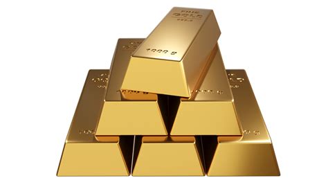 Gold Bullion Fine Gold Bars Gold Treasury Banking Business