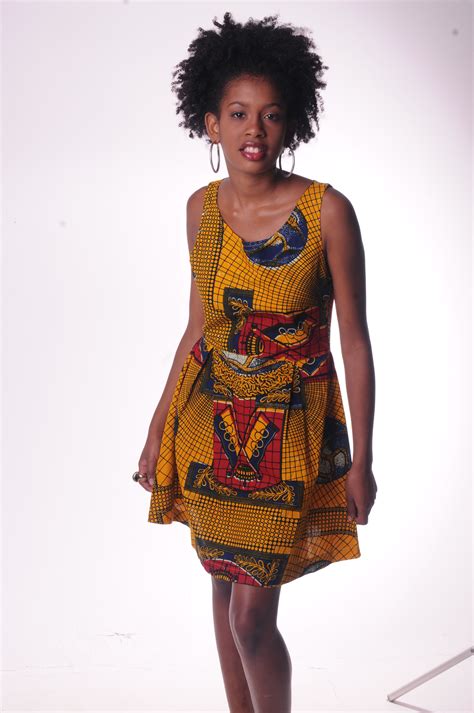 Vestido Curto Tecido Africano African Fashion Designers African