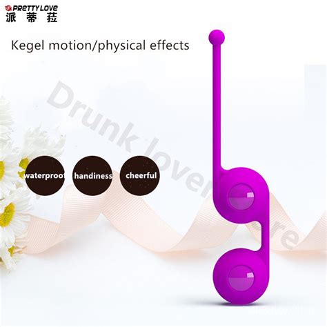 pretty love silicone kegel balls smart love ball for vaginal tight exercise vibrator ball adult