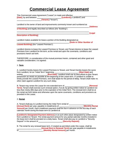 This lease agreement is made and entered into on december 1, 2013, by and between temple cb, llc, whose address is 4350 temple city boulevard, el monte, california 91731 (hereinafter referred to as landlord), and okra energy, inc., whose. Sample Commercial Lease Agreement | gtld world congress