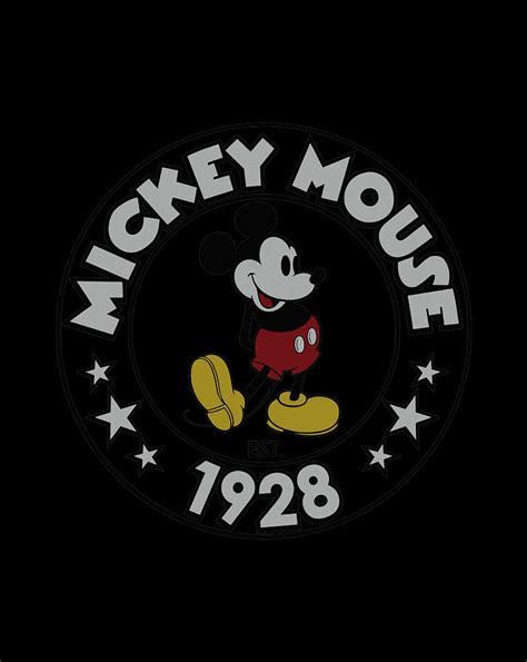 Disney Retro Mickey Mouse Digital Art By Nguyen Hung