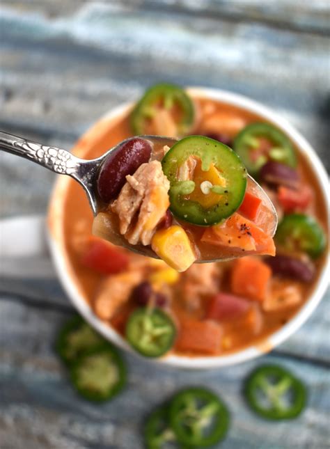 Jalapeño Popper Chicken Chili The Nutritionist Reviews